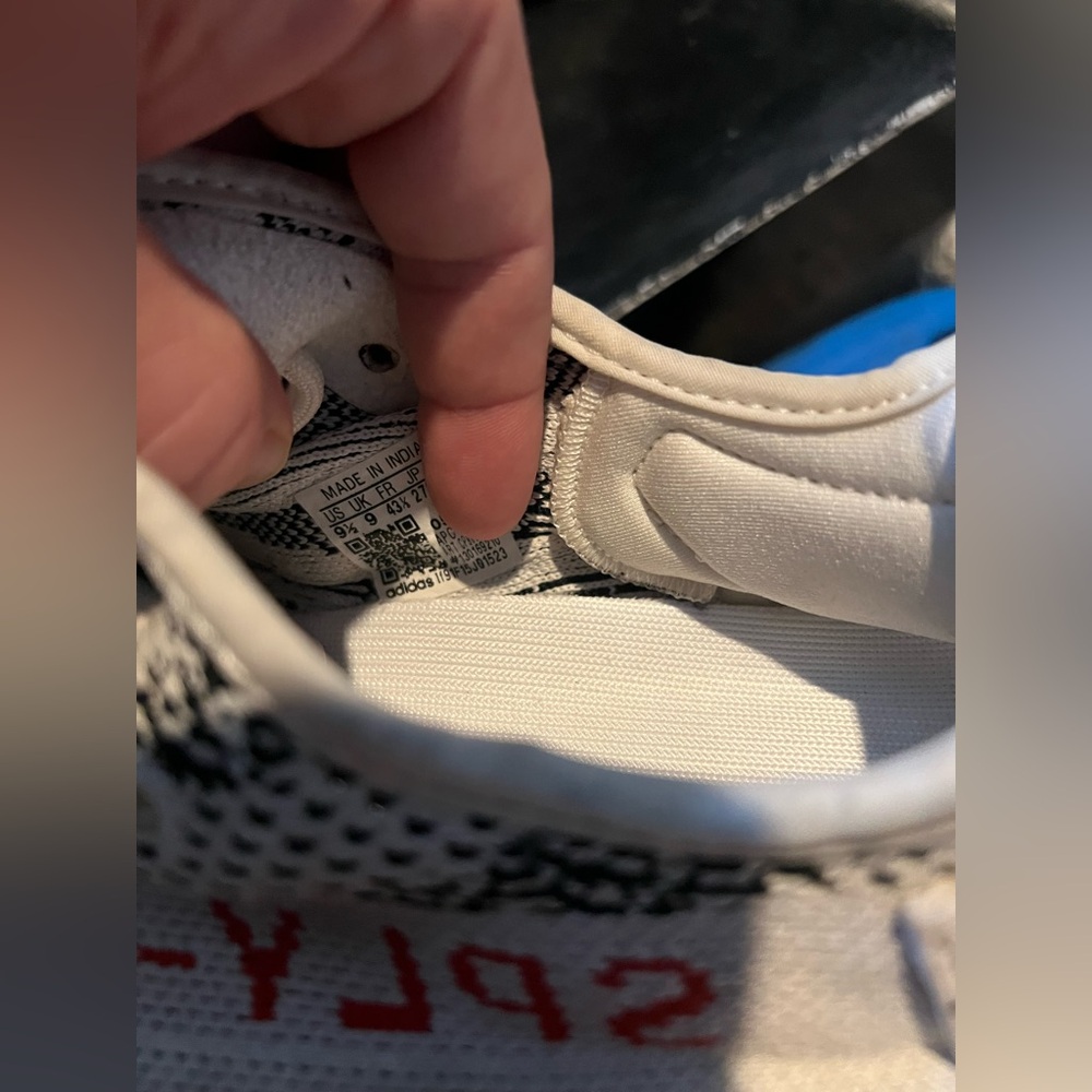 Size 9.5 Yeezy shoes